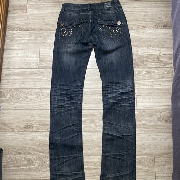 Vintage Y2K women’s dark wash jeans - Picture 3 of 3